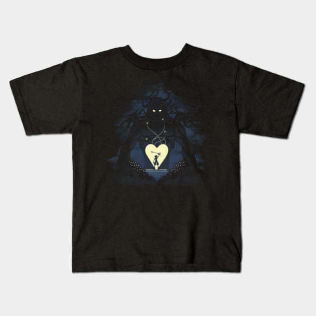 Beyond the Door Kids T-Shirt by Coconut